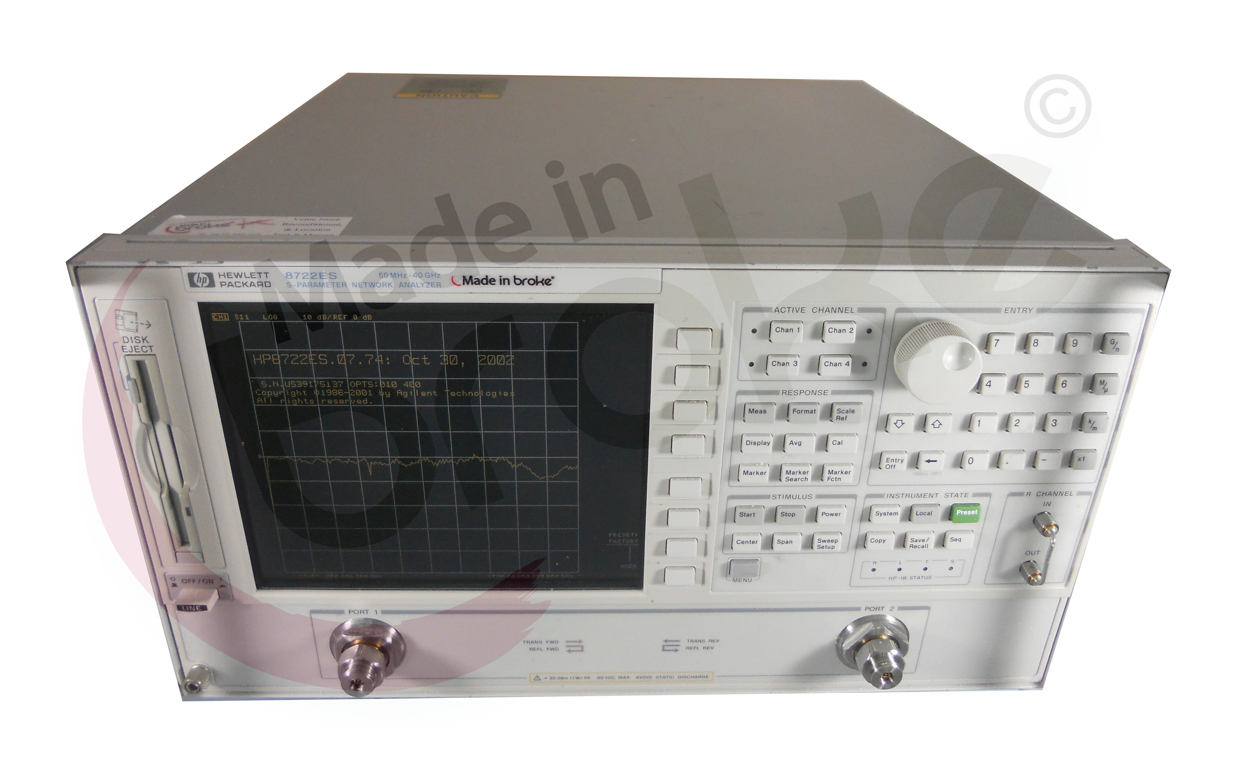 Agilent 8722ES